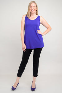 Relaxed Tank, Violet, Bamboo