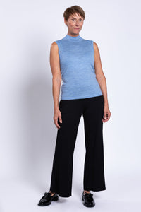 Rita Sweater, Soft Blue, Merino Wool