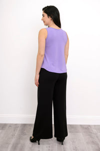Ritzy Tank, Lavender, Bamboo