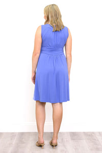 Roam Dress, Periwinkle, Bamboo