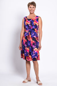 Roam Dress, Violet Daze, Bamboo