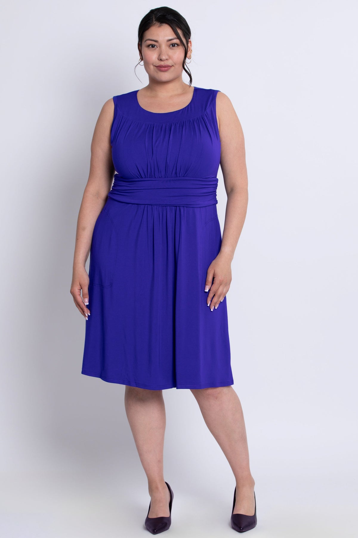 Roam Dress, Violet, Bamboo