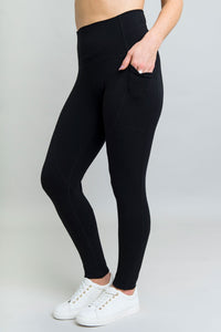 Robson Legging, Black, Bamboo