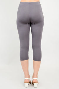 Ruby Capri, Charcoal, Bamboo