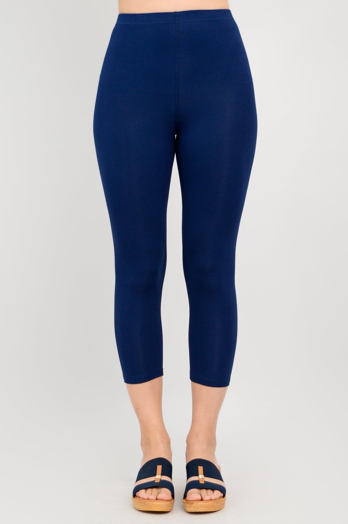 Ruby Capri, Indigo, Bamboo