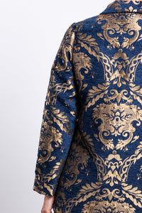 Sabrina Coat, Jacquard, Viscose