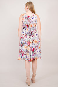 Sara Dress, Wilderberry, Woven Bamboo