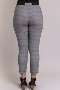 Satine Crop Pant, Classy Tartan, Modal - Final Sale