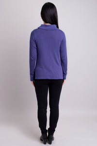 Scooby Sweater, Deep Blue, Bamboo Cotton
