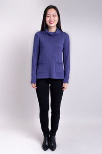 Scooby Sweater, Deep Blue, Bamboo Cotton
