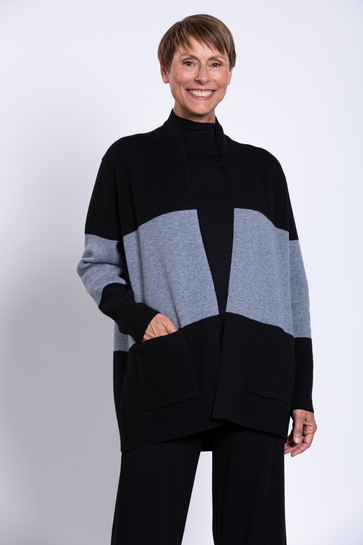Seltic Sweater, Black Charcoal, Cotton