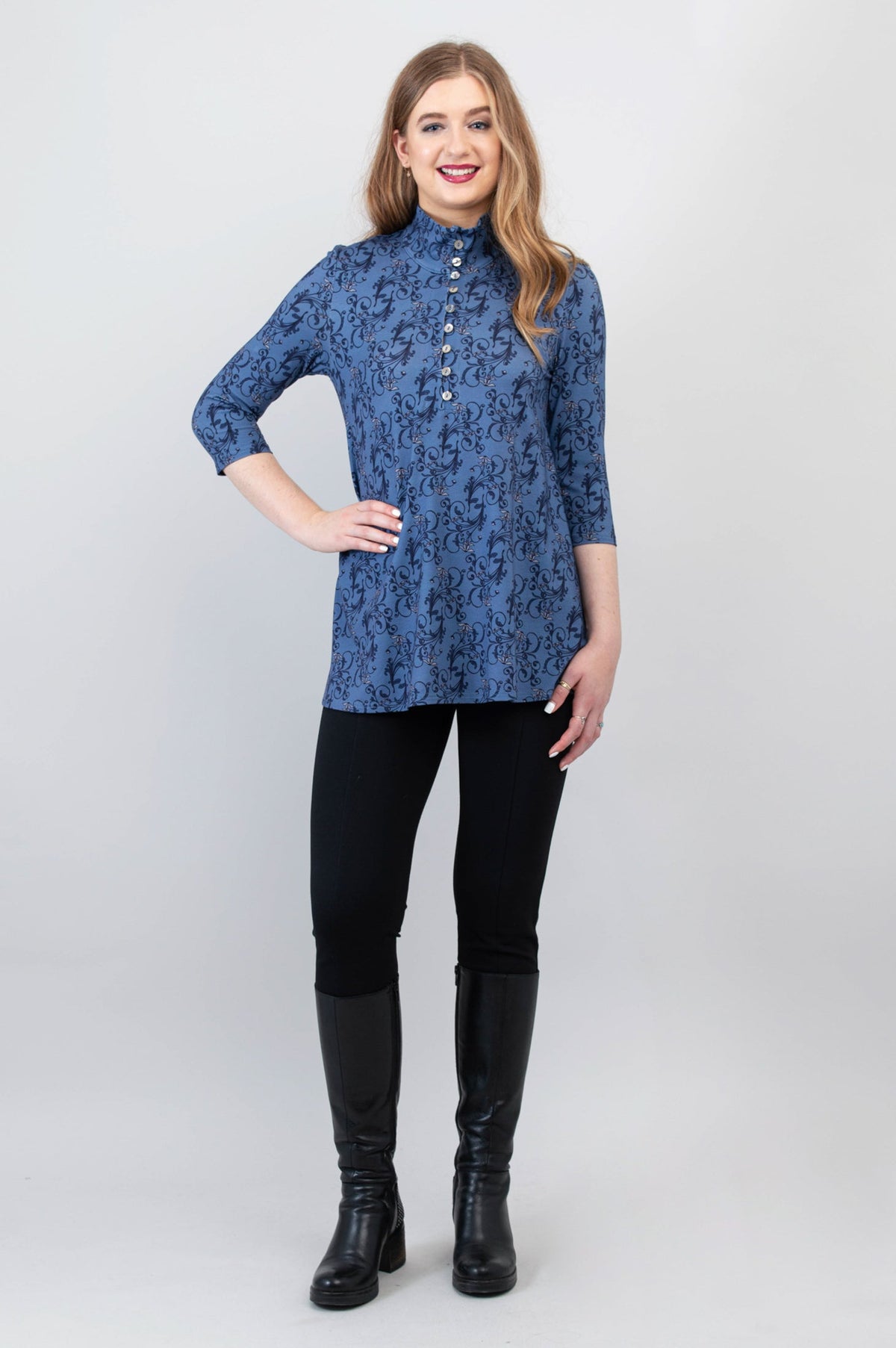 Sharon Tunic, Mexico, Bamboo - Final Sale