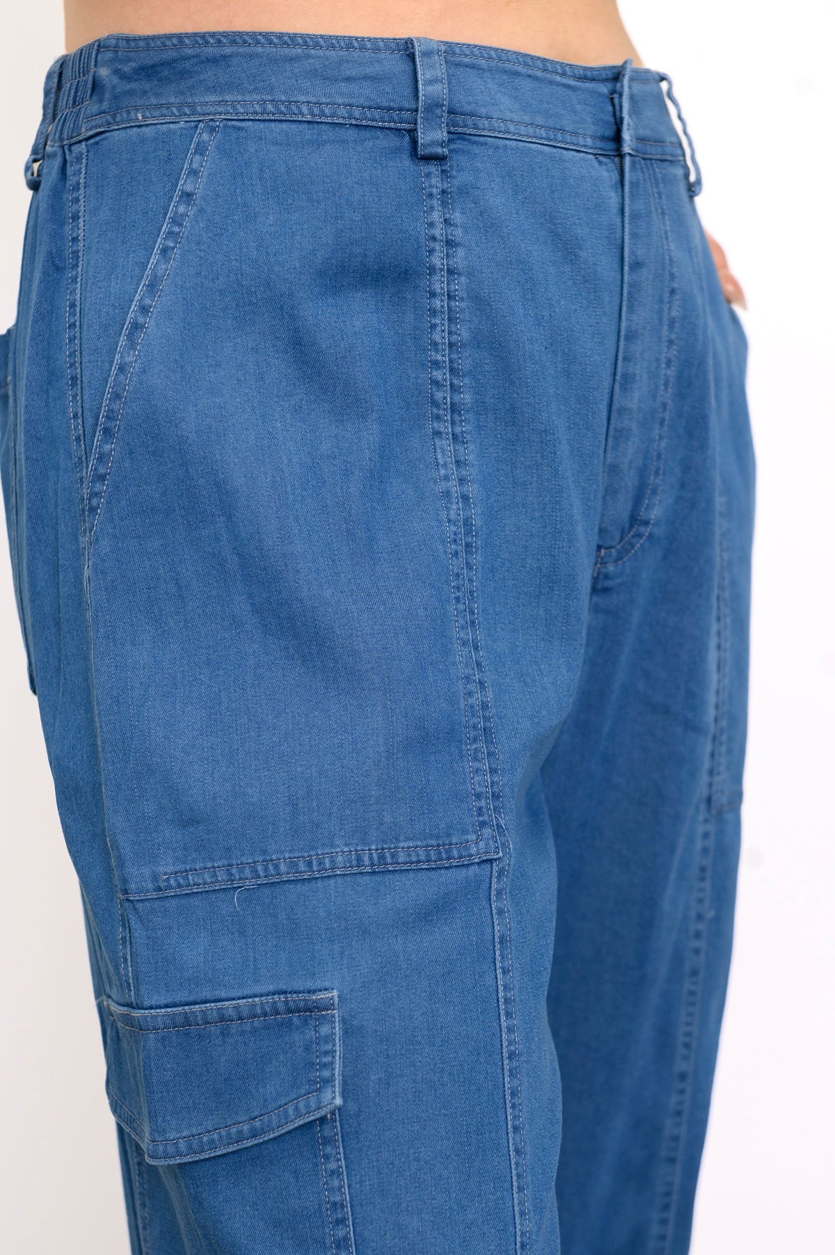Sharon Pant, Lightweight Tencel Denim