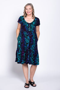 Sharpie Dress, Neon Tropic