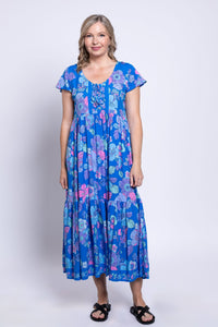 Sharpie Long Dress, Flora Splash