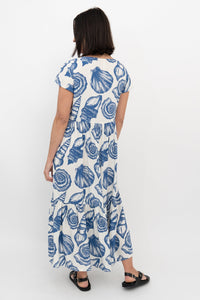 Sharpie Long Dress, Seashore