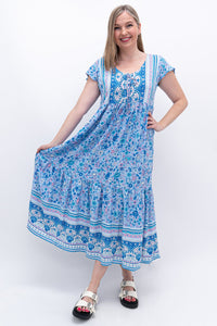 Sharpie Long Dress, Shoreline