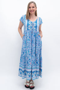 Sharpie Long Dress, Shoreline