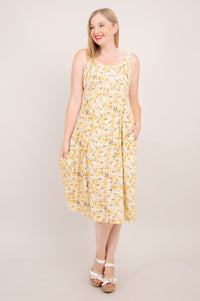 Shauna Dress, Dainty, Woven Bamboo