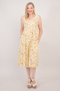 Shauna Dress, Dainty, Woven Bamboo