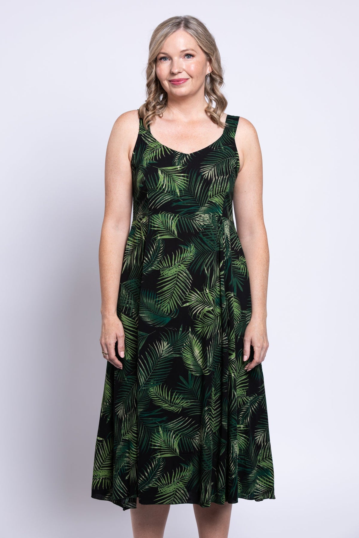 Shauna Dress, Tropical Eclipse