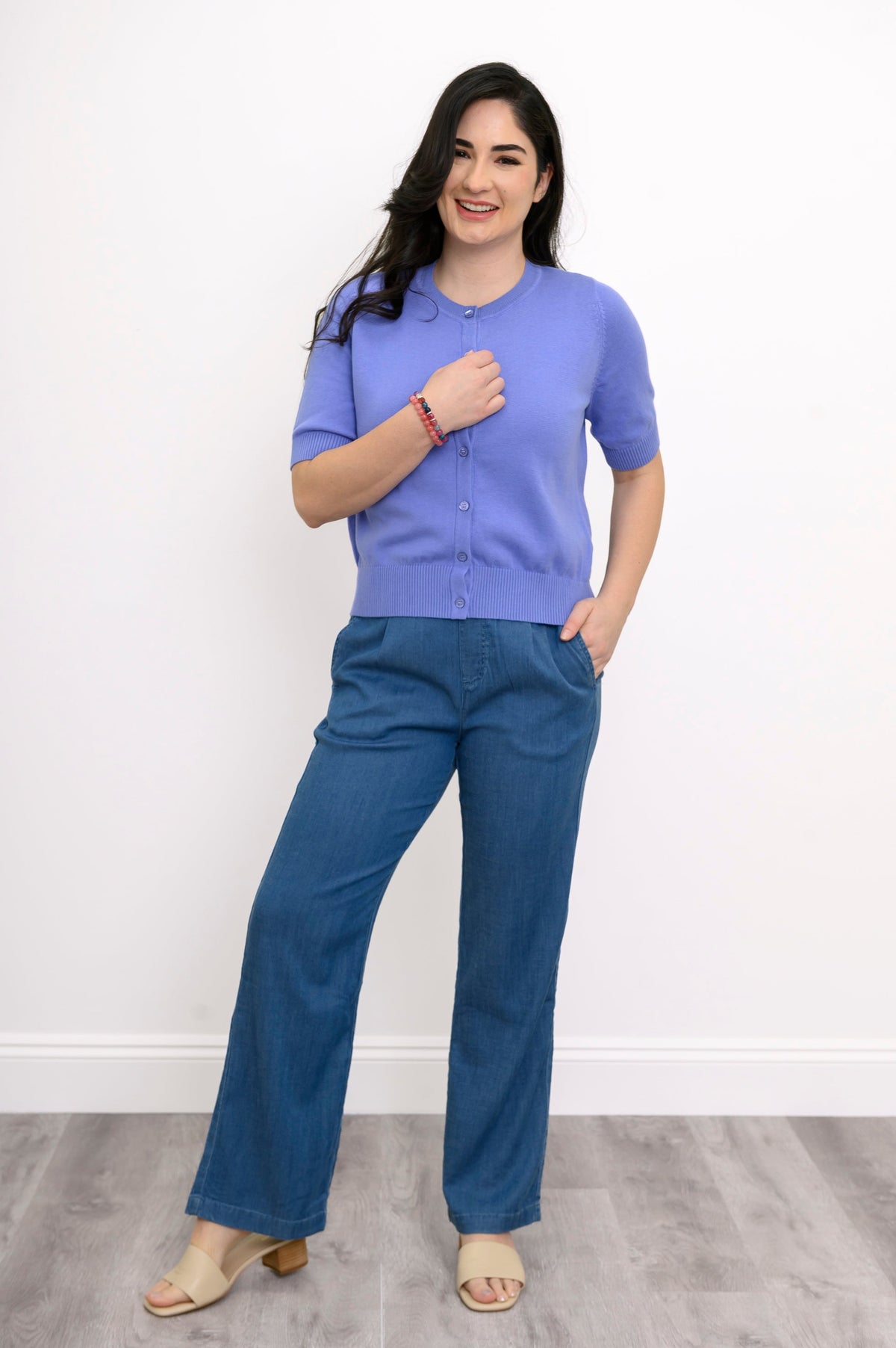 Shen Cardigan, Peri, Cotton