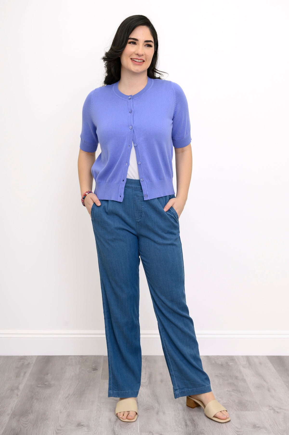 Shen Cardigan, Peri, Cotton