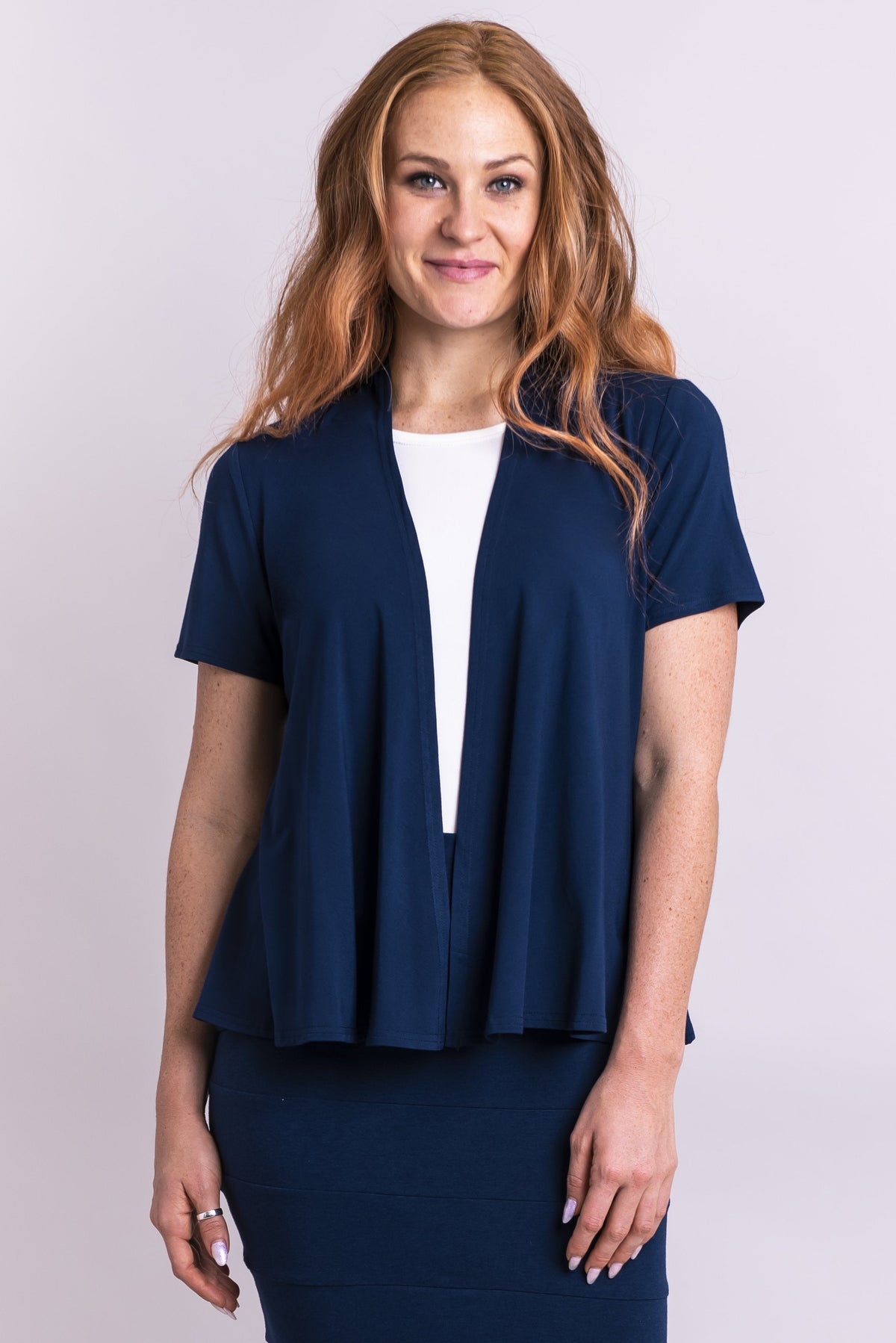 Sherry Jacket, Indigo, Bamboo - Blue Sky Clothing Co