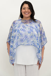 Silk Poncho