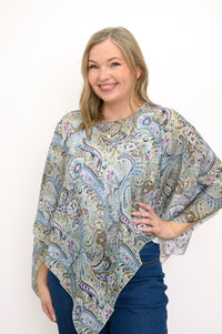 Silk Poncho