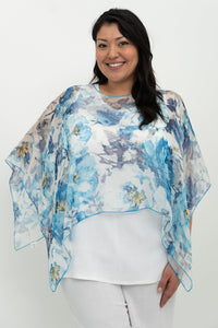 Silk Poncho