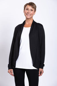 Simmer Jacket, Black, French Terry