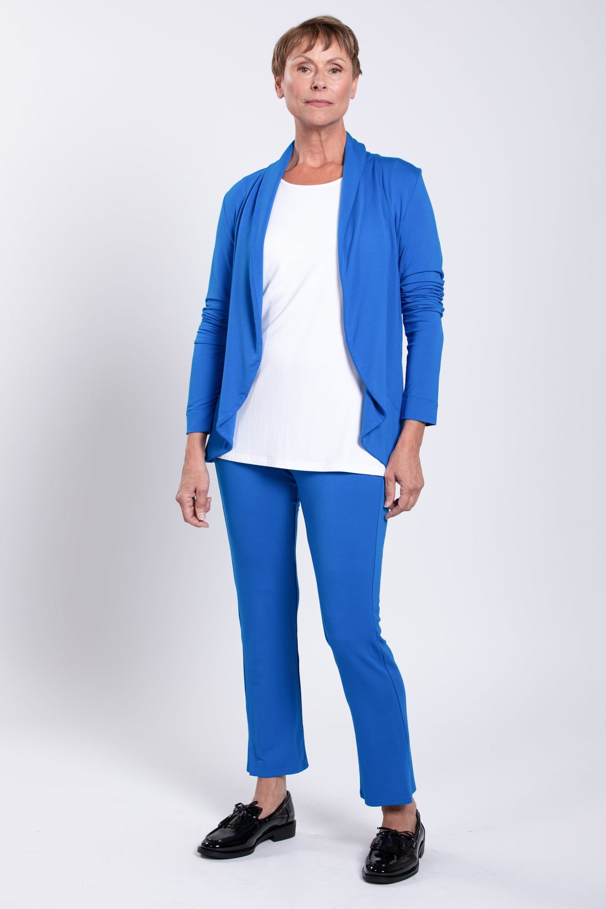 Sarina Pant, Cobalt, French Terry