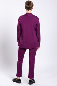 Sarina Pant, Magenta, French Terry