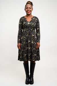 Spencer Dress, Idaho Peak, Bamboo - Final Sale