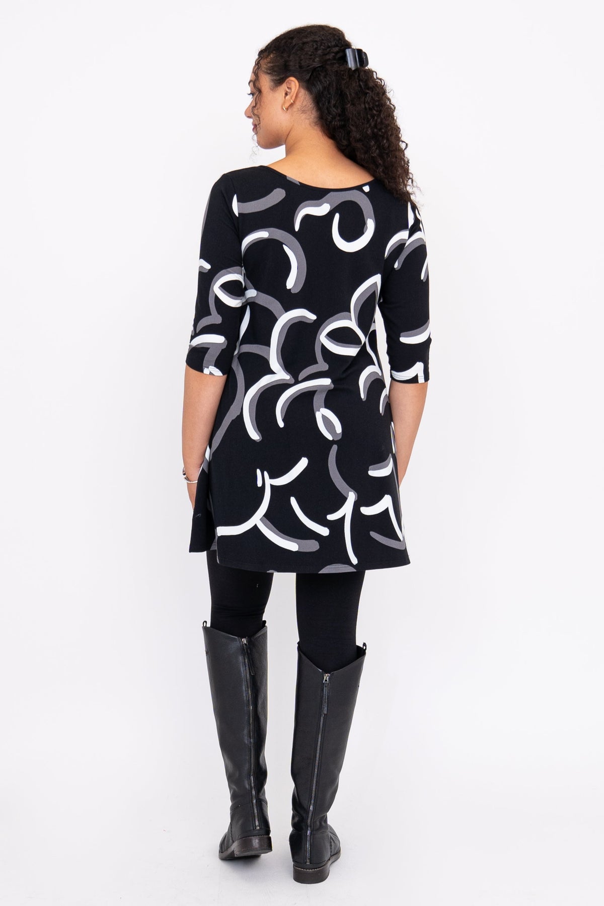 Spirit 3/4 Dress, BW Focus, Bamboo