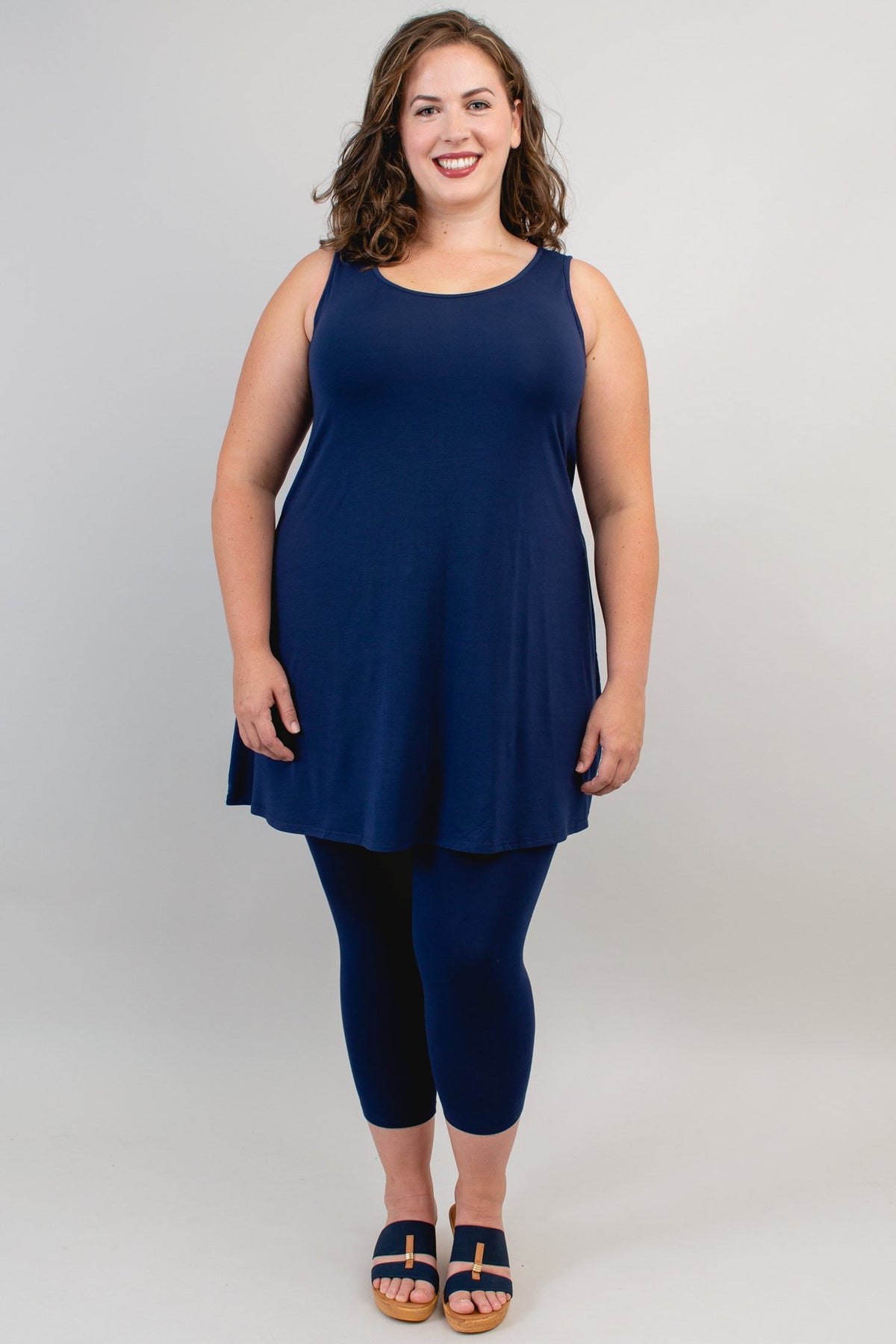 Spirit Dress, Indigo, Bamboo