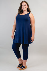 Spirit Dress, Indigo, Bamboo