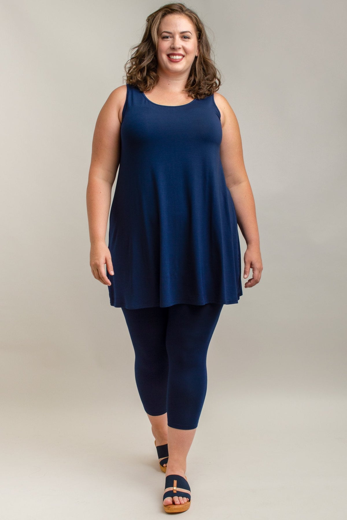 Spirit Dress, Indigo, Bamboo