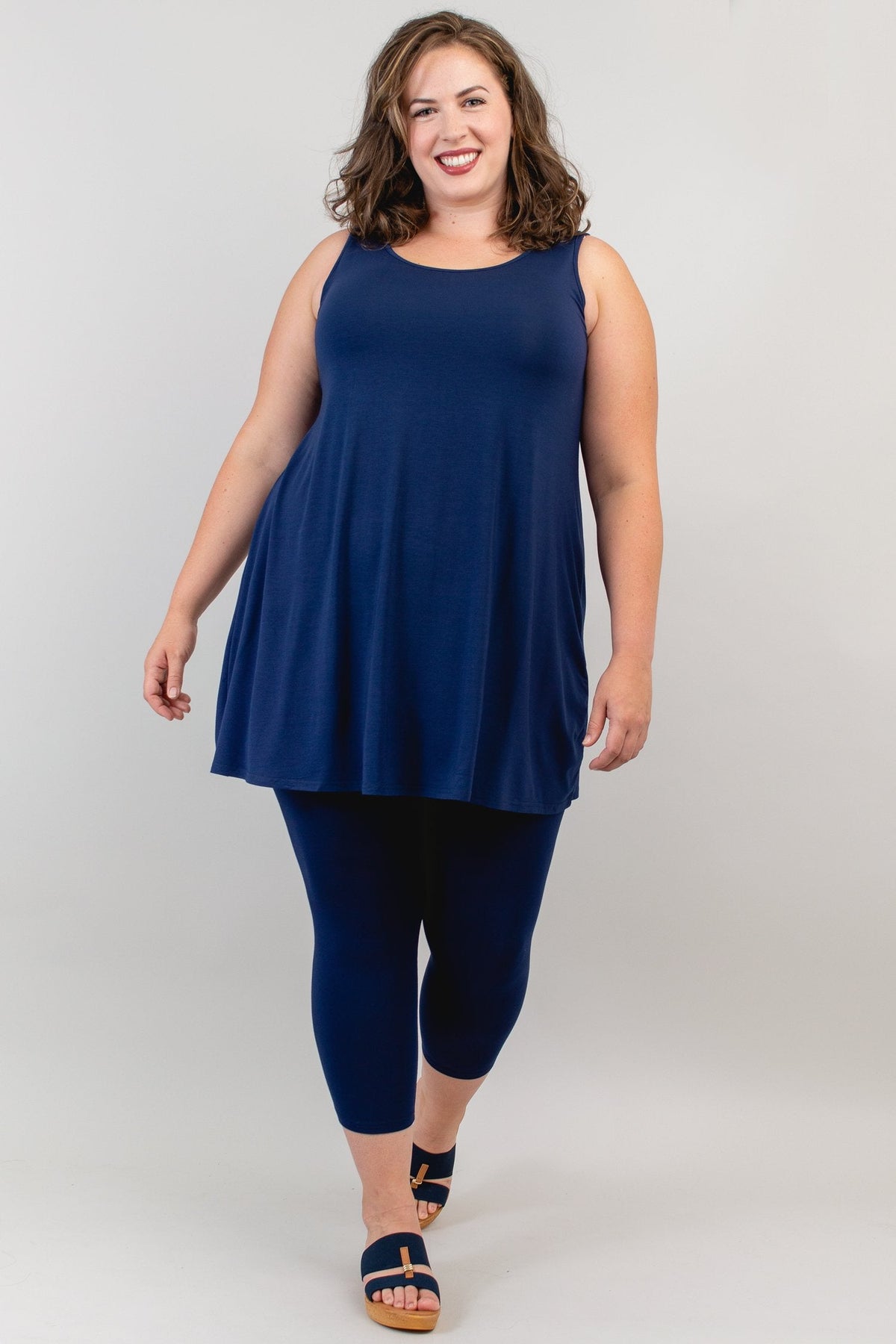 Spirit Dress, Indigo, Bamboo