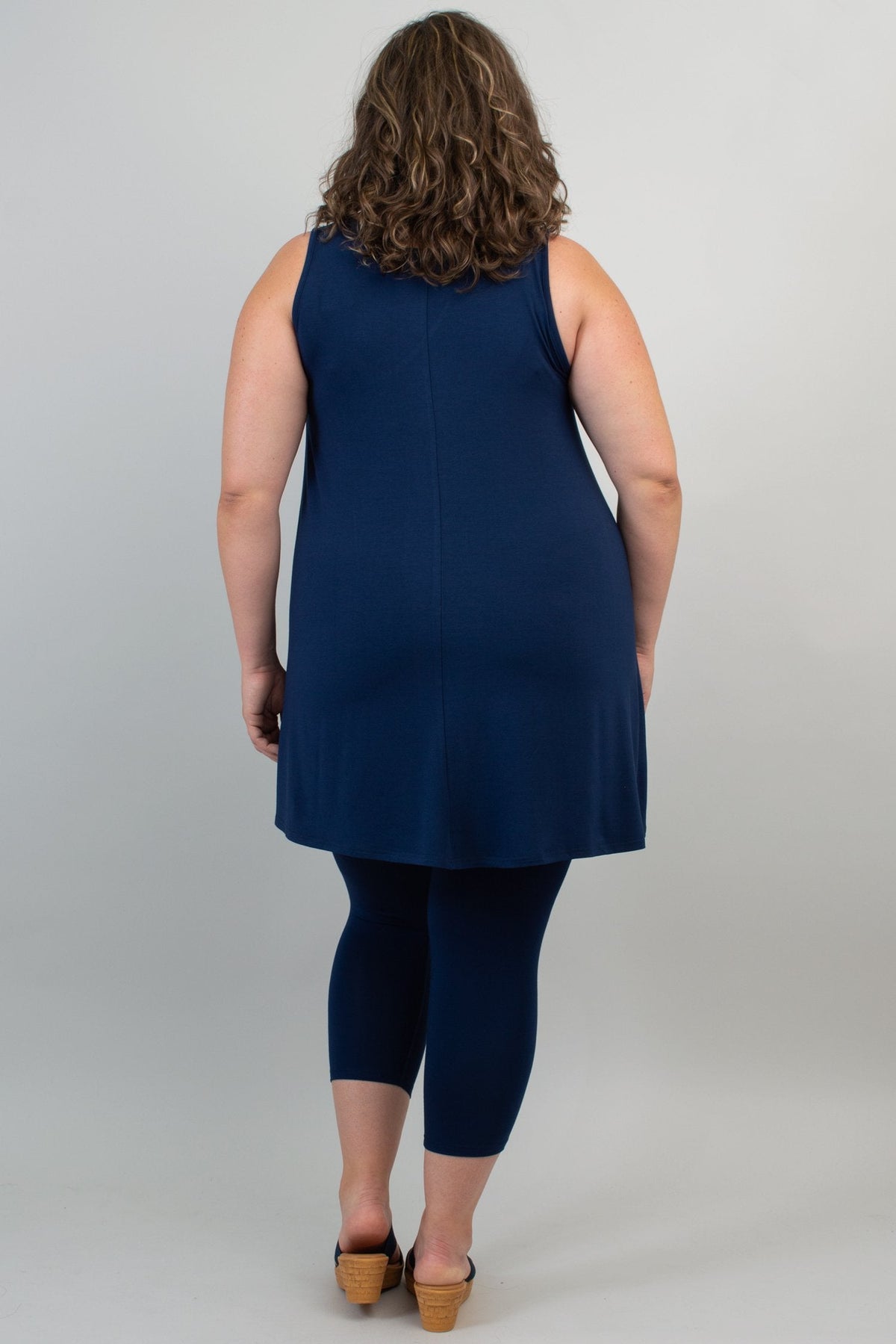 Spirit Dress, Indigo, Bamboo