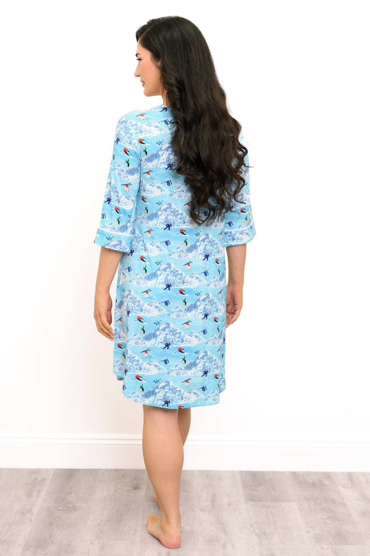 Starlight Sleepshirt, Skiier, Bamboo