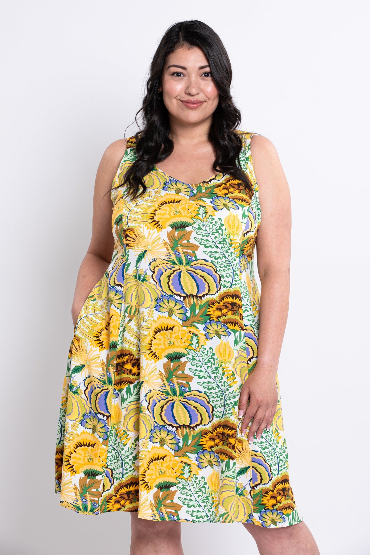 Sweet Sara Dress, Sunflower
