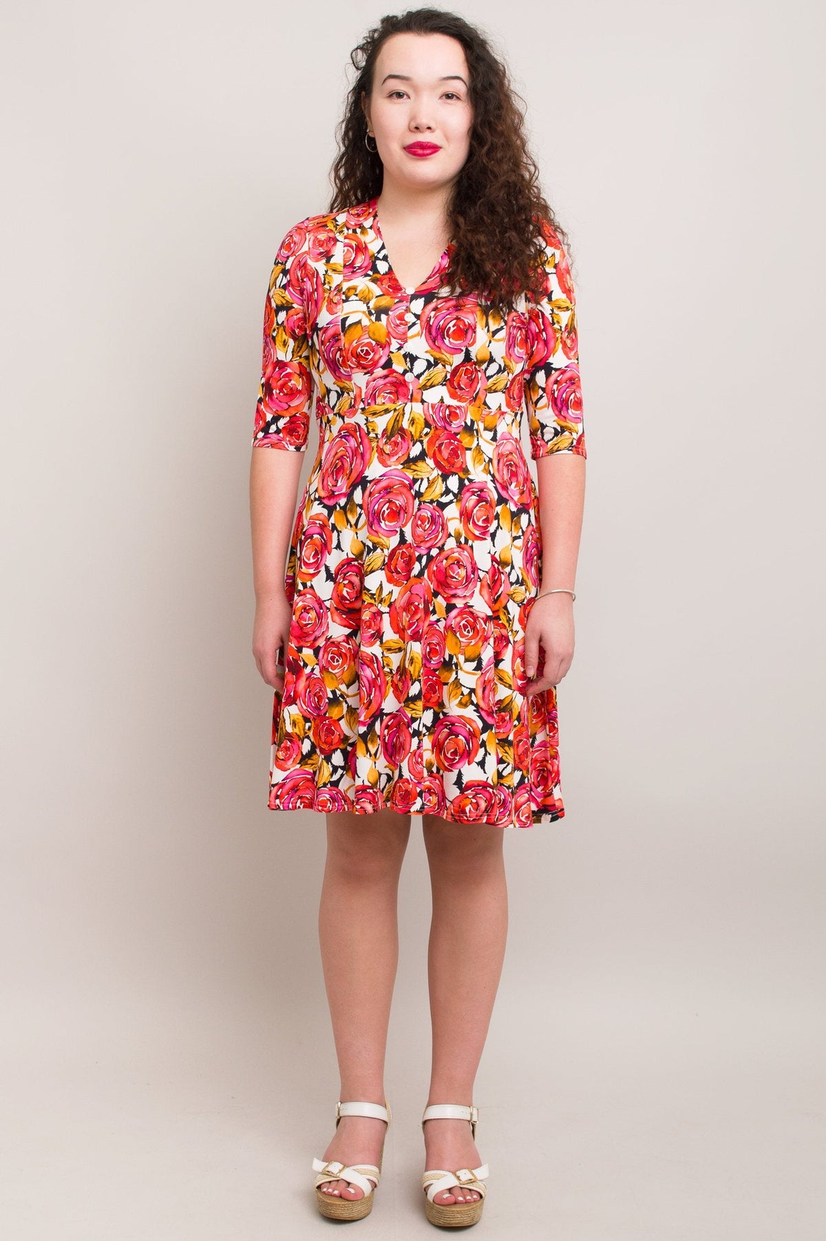 Sydney Dress, Briar Beauty, Bamboo- Final Sale