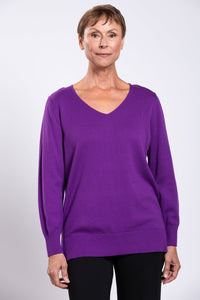 Tiff Sweater, Bright Royale, Cotton