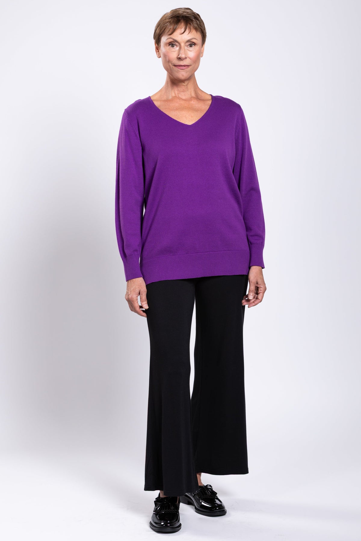 Tiff Sweater, Bright Royale, Cotton