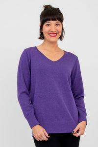 Tiff Sweater, Crocus, Cotton