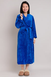 Velvet Robe, Cobalt, Bamboo