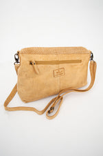Handbag 072, Buckskin, Leather