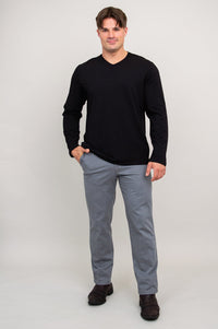 Adam Long Sleeve, Black, Bamboo